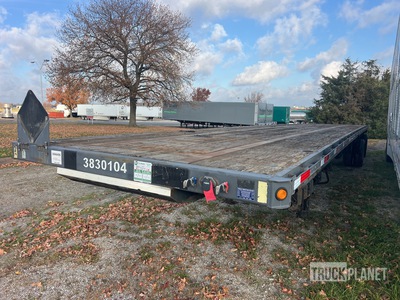 2002 Wabash 48 ft T/A Flatbed Trailer