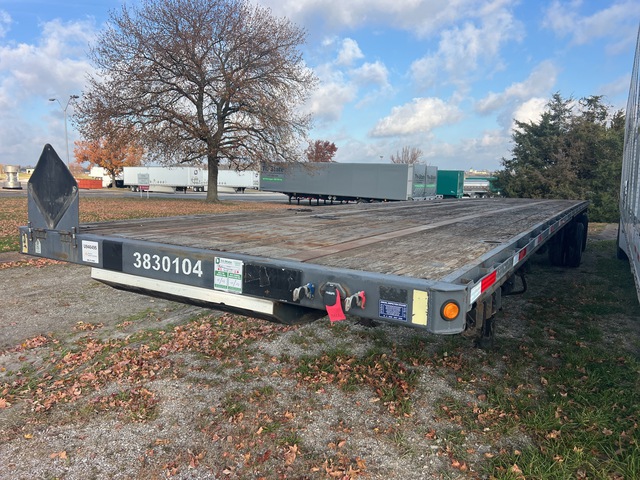 2002 Wabash 48 ft T/A Flatbed Trailer