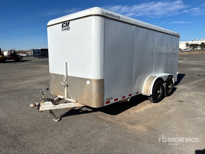2019 CM 16 ft T/A Enclosed Trailer