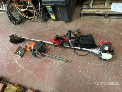 Honda GX35 Edge Trimmer & Husqvarna 562 XP Chain Saw