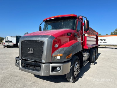 2014 Cat CT660 6x4 T/A Dump Truck