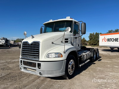 2014 Mack CXU613 6x4 T/A Day Cab Truck Tractor