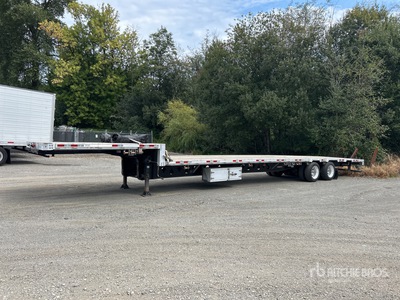 2023 Manac 13253C000L 53 ft T/A Single Drop Step Deck Trailer