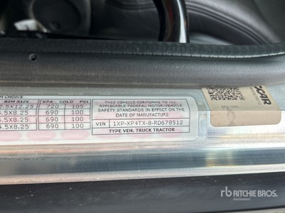 2024 Peterbilt 389 8x6 Heavy Haul Tri/A Sleeper Truck Tractor