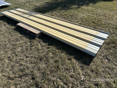 Quantity of (3) Beige Tin