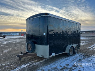 2009 Blazer ORBL714TA2 14 ft T/A Enclosed Trailer