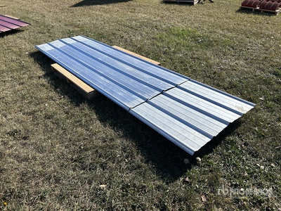 Quantity of (5) Galvanized Tin