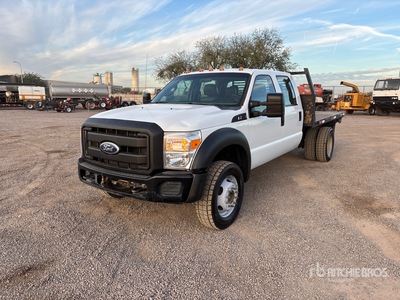 2011 Ford F-550 XL 4x4 Crew Cab Camión Caja Abierta