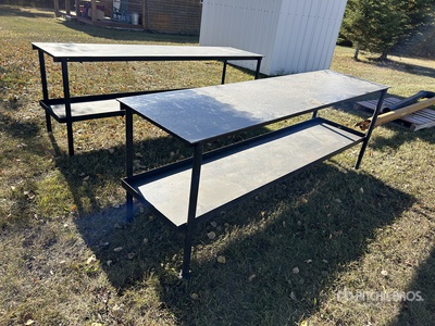 Quantity of (2) Steel Work Benches
