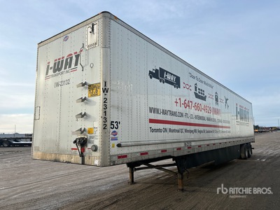 2023 Utility VS2DX 53 ft x 102 in T/A Van Trailer