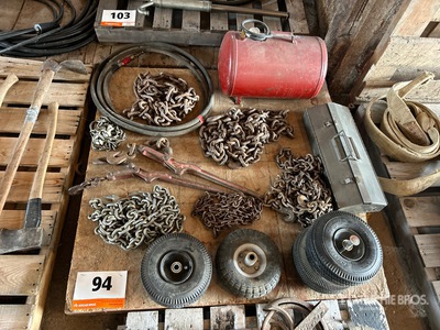 Chains, Air tank & socket set