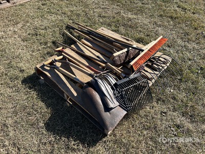 Quantity of Shovels, Forks & Brooms