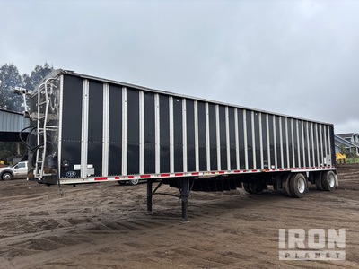 2015 Western 44 ft T/A Spread Axle Schubbodenauflieger