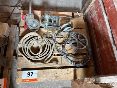 Quantity of (3) Manual Winch
