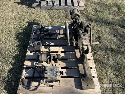 Antique Drill Press & Motor