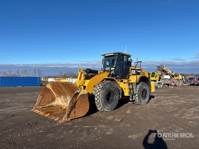 2017 Cat 966M Pala gommata