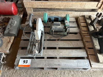 Chop saw & Bench grinder