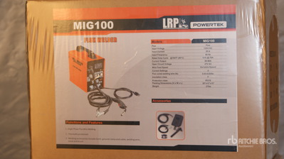 Quantity of (2) 2024 Powertek Mig 100 Soldadora (Unused)