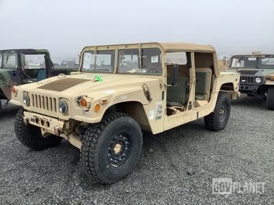 2008 AM General M1097R1 HMMWV 4 Door Soft Top w/Truck Body