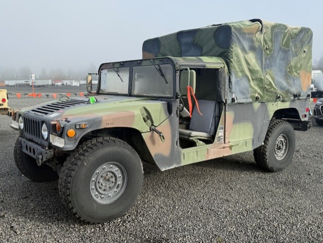 1993 AM General M1097R1 HMMWV 2 Door Soft Top w/Truck Body