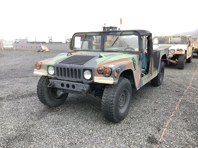 AM General M1097R1 HMMWV 2 Door Soft Top w/Truck Body