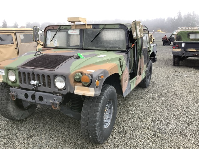 2007 AM General M1097R1 HMMWV 4 Door Soft Top w/Truck Body