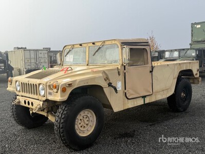 2007 AM General M1097R1 HMMWV 2 Door Soft Top w/Truck Body