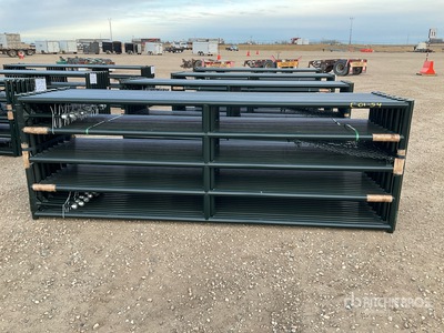 Quantity of (16) 2024 BYT MRG120 11 ft 6 in x 4 ft Steel Magnum Ranch Livestock Gate (Unused)