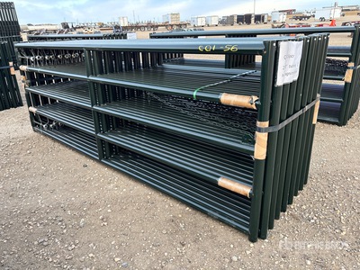 Quantity of (16) 2024 BYT MRG120 11 ft 6 in Steel Magnum Ranch Livestock Gate (Unused)