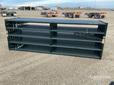 Quantity of (16) 2024 BYT MRG120 11 ft 6 in Steel Magnum Ranch Livestock Gate (Unused)