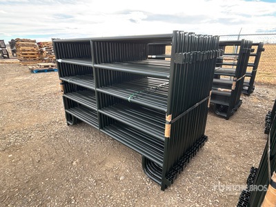 Quantity of (24) 2025 BYT MDRP96 7 ft 6 in Livestock Panel (Unused)