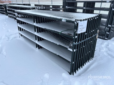 Quantity of (24) 2024 BYT SPP01 10 ft 1-5/8 in Tubing شبكات سلكية لإبقاء الحيوانات (Unused)