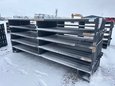 Quantity of (18) 2025 BYT MSP120 QTY(18)12 ft Magnum Ranch شبكات سلكية لإبقاء الحيوانات (Unused)