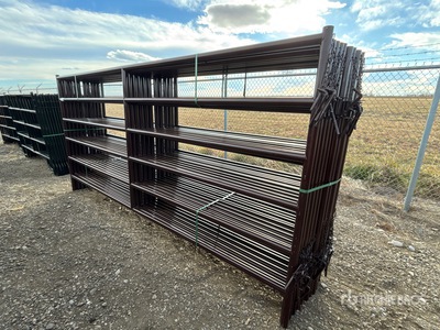 Quantity of (12) 2025 BYT MSP120 QTY(12) 12 ft Magnum Ranch Panel para ganado (Unused)