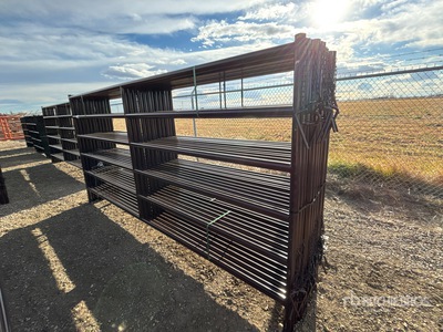 Quantity of (12) 2024 BYT Magnum ranch Livestock Panel (Unused)