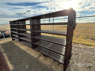 Quantity of (12) 2024 BYT 16 Ft Panel para ganado (Unused)