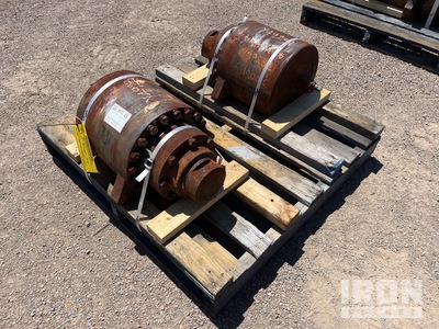 Quantity of (2) Track Adjusters - Fits Hitachi EX1900-5