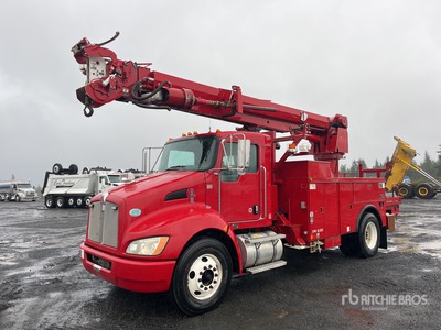 2009 Kenworth T-300 4x2 Camion pelle