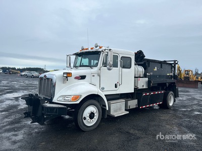 2009 Northwest MFG & distribution INC. UD 425-120 on 2010 Peterbilt 335 4x2 Extended Cab Asphalt Distributor Truck