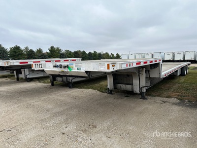 2020 Fontaine 80000 lb 53 ft T/A Flatbed Trailer