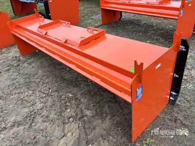 2025 Kit Containers QT-SP-10-23 96 in Skid Steer Snow Pusher (Unused)