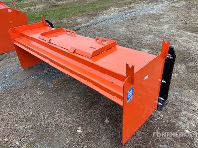 2025 Kit Containers QT-SP-8-23 96 in Empujador de nieve para minicargadora (Unused)