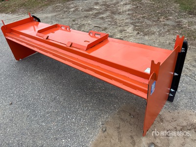 2025 Kit Containers QT-SP-10-23 120 in Skid Steer Snow Pusher (Unused)