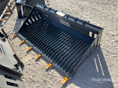 2026 GIYI GY-RB66   66 in Rock Skid Steer Bucket (Unused)