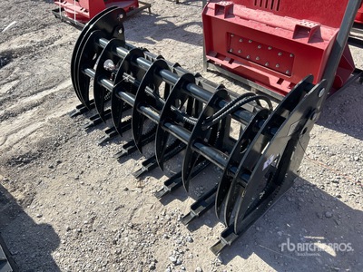 2026 GIYI GY-CLG72 72 in Wood Skid Steer Grapple (Unused)