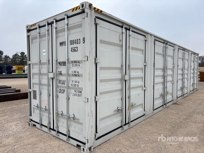 2026 40 ft High Cube Multi-Door Container per stoccaggio