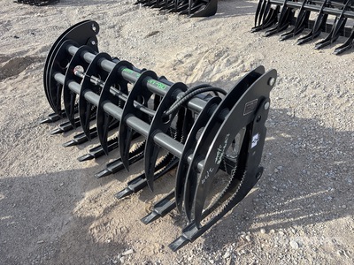 2026 GIYI GY-CLG72 72 in Kompaktlader-Wurzelrechen (Unused)