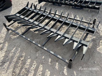 2026 GIYI GY-REB5 Skid Steer Root Rake (Unused)