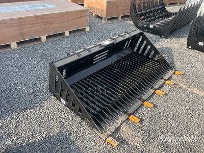 2026 GIYI GY-RB66 66 in Skeleton Skid Steer Bucket (Unused)