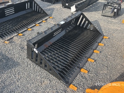 2026 GIYI GY-RB66 66 in Skeleton Skid Steer Bucket (Unused)